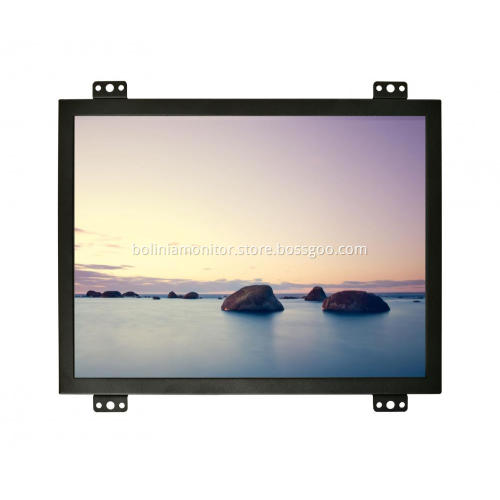 17" metal case open frame Industry LCD monitor